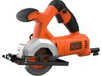 BLACK+DECKER BES510K-QW Mini cirkelzaag - 400W - 85mm, Verzenden, Nieuw