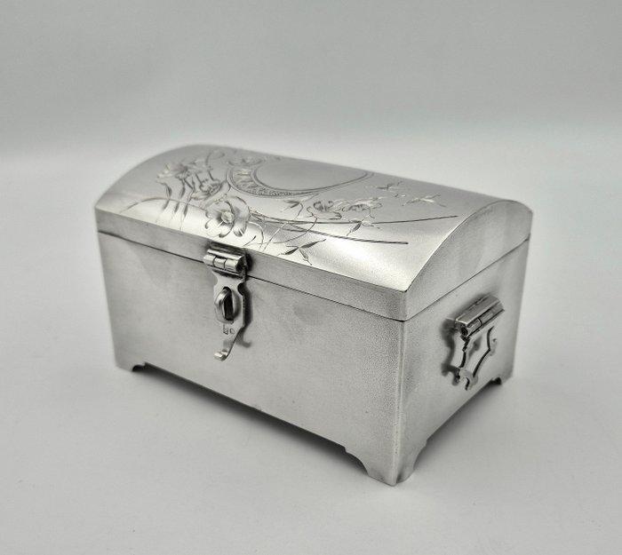 Sieradendoos - .875 (84 Zolotniki) zilver, Antiek en Kunst, Antiek | Goud en Zilver