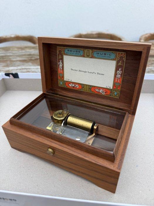 REUGE - Cilindermuziekdoos - Zwitserland - 1980-1990, Antiek en Kunst, Antiek | Klokken