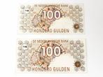 Nederland. - 2 x 100 Gulden 1992 - Pick 101  (Zonder, Postzegels en Munten, Munten | Nederland