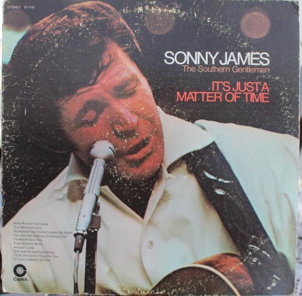 LP gebruikt - Sonny James - Its Just A Matter Of Time, Cd's en Dvd's, Vinyl | Country en Western, Zo goed als nieuw, Verzenden