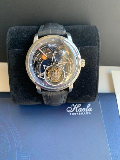 HAOFA - Tourbillon Model 2268 3D Galaxy double barrel, Sieraden, Tassen en Uiterlijk, Horloges | Heren