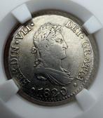 Spanje. Ferdinand VII. 2 Reales 1820 Sevilla CJ (Zonder