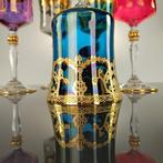 Secoloventesimo - Kelk (6) - Gold Wine Venezia Goblet - 24, Antiek en Kunst