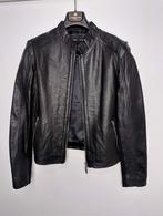 Stylish Black Leather Jacket by ARMA Collection, Kleding | Dames, Jassen | Winter, Verzenden, Nieuw