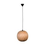 *WOONWINKEL* Dutchbone Bond Round Design Hanglamp Hout, Huis en Inrichting, Lampen | Hanglampen, Verzenden, Nieuw