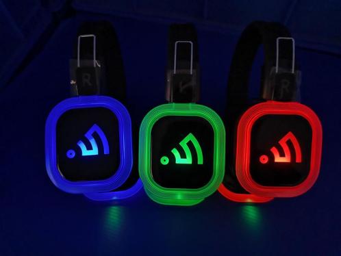 Silent disco huren in heel Nederland - vanaf 3,- per stuk, Hobby en Vrije tijd, Feestartikelen | Verhuur, Verjaardag, Zo goed als nieuw