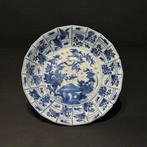 Bord - Porselein - Kangxi blauw wit bord