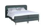 Mörgenn Bouclé Boxspring Antraciet 180x210, Verzenden, Nieuw, Overige kleuren, Modern