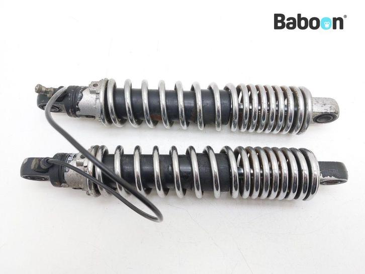 Achter Schokbreker Set Moto Guzzi V65 650 Florida 1986-1995, Motoren, Onderdelen | Overige, Gebruikt, Verzenden