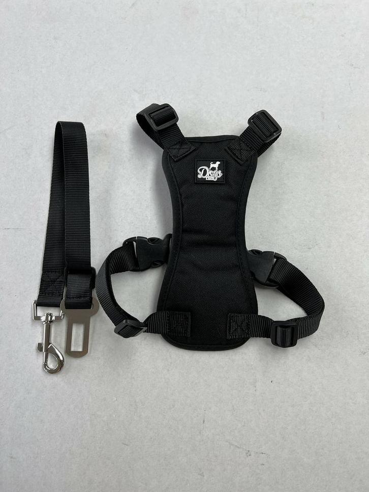 autoharnas Zwart incl. autogordel (Hond), Dieren en Toebehoren, Honden-accessoires, Nieuw, Ophalen of Verzenden