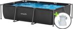 VirtuFit rechthoekig zwembad -300 x 210cm -inclusief filter, Ophalen of Verzenden, Nieuw, Opzetzwembad