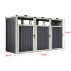 [pro.tec] Containerombouw Tarbek antraciet 121x219x82 cm, Huis en Inrichting, Woonaccessoires | Prullenbakken, Verzenden, Nieuw