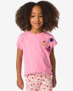 HEMA Kinder T-shirt jersey fruit roze, Verzenden, Nieuw