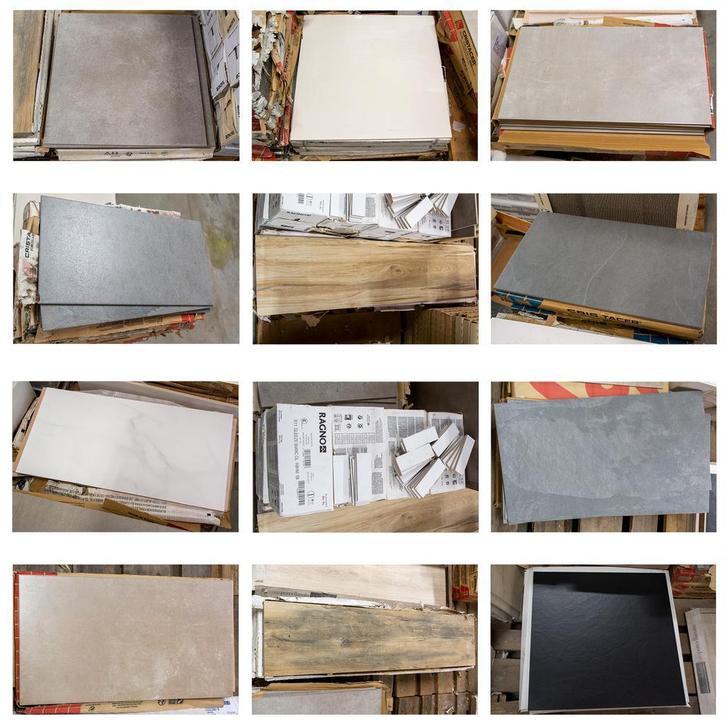 Restpartijen tegels hoge korting op alle restanten, Doe-het-zelf en Verbouw, Tegels, Nieuw, Ophalen of Verzenden