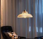 Nordic Houten Glazen Hanglamp – Vintage Messing Design, Huis en Inrichting, Lampen | Hanglampen, Verzenden, Nieuw
