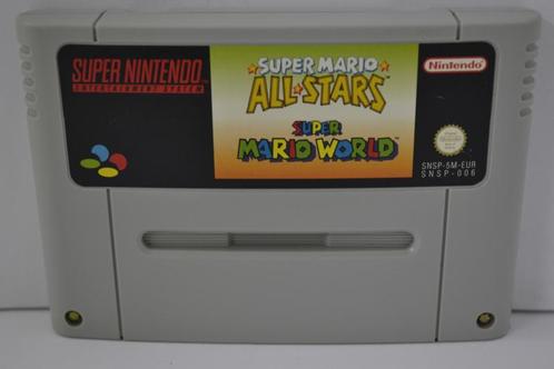 Super Mario All Stars - Super Mario World (SNES EUR), Spelcomputers en Games, Games | Nintendo Super NES, 1 speler, Zo goed als nieuw