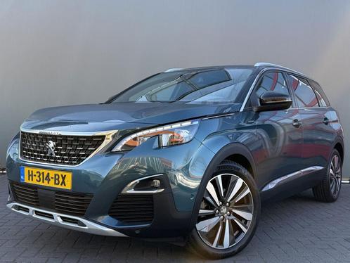 Zakelijke Lease |  Peugeot 5008 BWJ 2020 1.2 PureTech 131 PK, Auto's, Peugeot, Lease, Zwart, Handgeschakeld, SUV of Terreinwagen