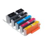 Compatible cartridges voor Pixma set van 5 stuks 580 / 581, Nieuw, Cartridge, Canon, Ophalen