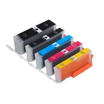 Compatible cartridges voor Pixma set van 5 stuks 580 / 581, Computers en Software, Printerbenodigdheden, Cartridge, Nieuw, Ophalen