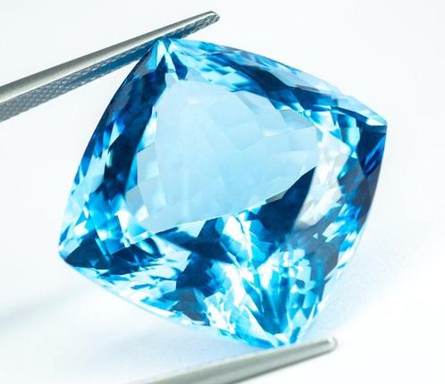 Zonder Minimumprijs Topaas - 60.38 ct - Antwerp Laboratory, Sieraden, Tassen en Uiterlijk, Edelstenen