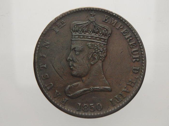 Haïti. Faustin I. 6 1/4 Cents 1850, Postzegels en Munten, Munten | Europa | Niet-Euromunten