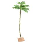 LED Palmboom 220cm | OP=OP | Warmwit Licht - Koop Nu!, Tuin en Terras, Staal, Minder dan 50 watt, Staande lamp, Nieuw