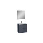 Badkamermeubelset Vitra Mia 60 cm Antraciet, Ophalen of Verzenden, Nieuw