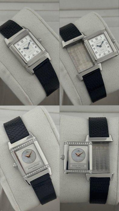 Jaeger-LeCoultre - Reverso Duetto - Factory Diamonds Mop, Sieraden, Tassen en Uiterlijk, Horloges | Heren