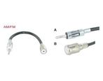 Antenne verleng adapter Din male - Iso 50 Ohm female, Auto diversen, Auto-accessoires, Verzenden, Nieuw