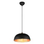 Zwarte hanglamp industrieel, Sylvano, Nieuw, Ophalen of Verzenden, Industrieel, Metaal