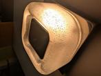 LIMBURG - Wandlamp - Glas, Metaal, Verchroomd - Space Age -