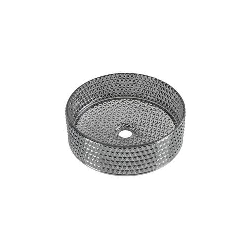 Waskom Cristallo 36x36x11cm rookglas, Doe-het-zelf en Verbouw, Sanitair, Verzenden