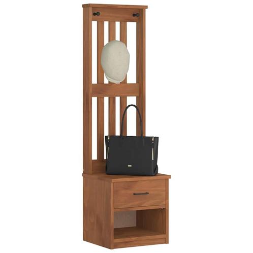 vidaXL Halboom SANDENS 45x40x159,5 cm massief grenenhout, Huis en Inrichting, Banken | Voetenbanken en Poefen, Nieuw, Verzenden