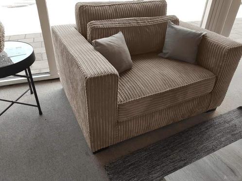 Loveseat Almere - loveseats - Taupe, Huis en Inrichting, Stoelen, Nieuw, Stof