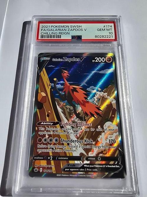 The Pokémon Company - 1 Graded card - Pokémon - Galarian, Hobby en Vrije tijd, Verzamelkaartspellen | Pokémon