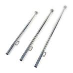 Vlaggenstok Gepolijst RVS 316 Conisch-75 cm, Diversen, Ophalen of Verzenden, Nieuw