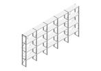 Voordeelrij Nedcon SF Legbordstelling 2500x5030x400mm hxbxd