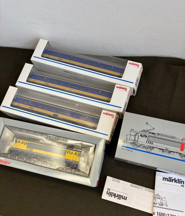 Märklin H0 - 37261/4264/4265 - Treinset (4) - Serie 1700 NS, Hobby en Vrije tijd, Modeltreinen | H0
