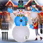 Opblaasbare sneeuwman / sneeuwpop - 350 cm hoog - met LED, Diversen, Kerst, Verzenden, Nieuw