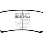 EBC 10+ Lexus GX460 4.6 Greenstuff Rear Brake Pads, Ophalen of Verzenden, Nieuw