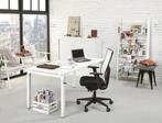 Slinger N-poot bureau, 140 x 80 cm, Zakelijke goederen, Kantoor en Winkelinrichting | Kantoormeubilair en Inrichting, Ophalen of Verzenden