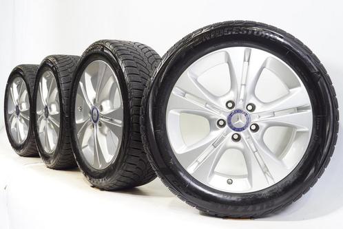 Mercedes C Klasse W205 17 inch velgen + Winterbanden Bridges, Auto-onderdelen, Banden en Velgen, Velg(en), Gebruikt, 17 inch, Winterbanden