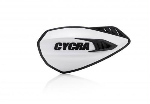 Cycra Cyclone Open handkappen Wit / Zwart ( met bevestiging, Motoren, Onderdelen | Overige, Nieuw, Verzenden
