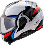 LS2 FF910 Advant II Triple Wit Blauw Rood Systeemhelm, Systeemhelm, XXL, Nieuw met kaartje, Overige merken