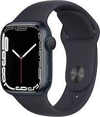 Apple Watch Series 7 45 mm kast van middernacht aluminium, Telecommunicatie, Overige Telecommunicatie, Gebruikt, Verzenden