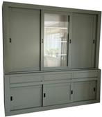 Buffetkast Engels groen Vaassen greeploos 240 x 240cm, Huis en Inrichting, Ophalen of Verzenden, Nieuw
