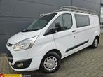 Ford Transit Custom 2.2 TDCI L2H1 DC RVS Imp Airco Navi Trek, Euro 5, Gebruikt, Wit, Ford