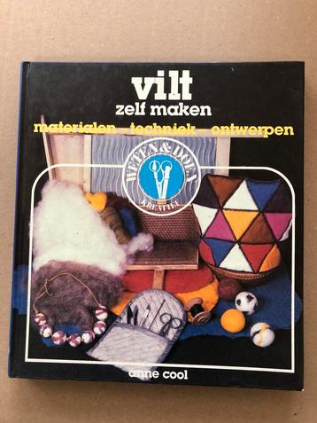 Handboek Vilt zelf maken - Materialen - Techniek - Ontwerpen beschikbaar voor biedingen