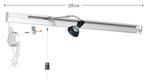 Combi Rail Pro Light LED wit RAL9010 complete set 200 cm, Huis en Inrichting, Nieuw, Verzenden